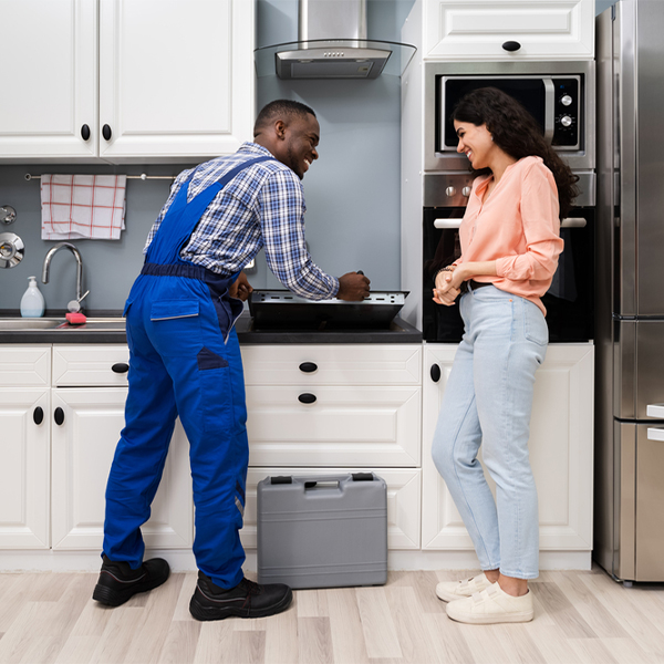 can you provide an estimate for cooktop repair before beginning any work in Broadway